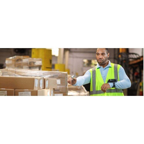 Zebra RS6100 Rugged Warehouse, Picking, Sorting, Inventory, Sorting Wearable Barcode Scanner - Wireless Connectivity - USB