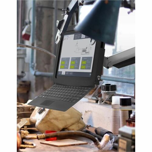 Compulocks Surface Enclosure Keyboard Tray Black - Surface Enclosure Touch/Type Keyboard Tray, Compatible with our Space S