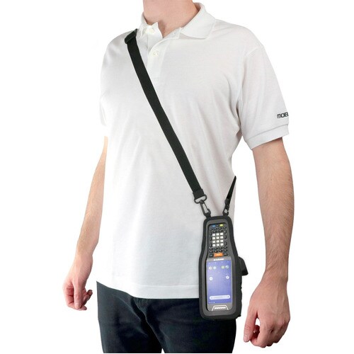 MOBILIS Activ + Pack Rugged Carrying Case Datalogic Handheld Terminal - Black - Drop Resistant, Shock Resistant, Damage Re