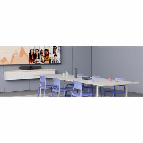 Telecamera per videoconferenze Logitech Sight - 60 fps - Grafite - 4K - 3840 x 2160 Video - 315° Angle - Montaggio per tre