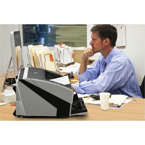 Ricoh ImageScanner fi-7900 ADF-/Manueller Einzugsscanner - 600 dpi Optische Auflösung - 24-bit Farbtiefe - 8-bit Graustufe