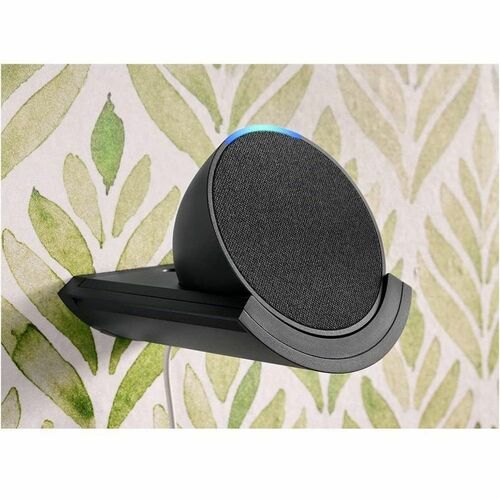 Amazon Echo Pop Bluetooth Smart Speaker - Alexa Supported - Anthracite - Wireless LAN - 1