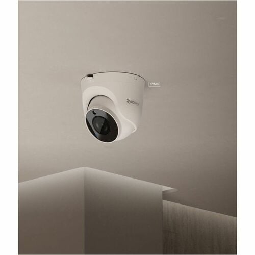 Caméra réseau Synology TC500 5 Mégapixels Intérieur/extérieur - Couleur - Turret - 30 m Infrarouge vision nocturne - H.264