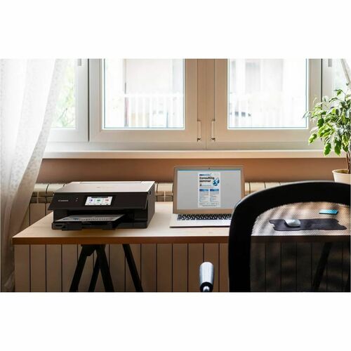 Canon PIXMA TS8750 Wireless Inkjet Multifunction Printer - Colour - Black - Copier/Printer/Scanner - 4800 x 1200 dpi Print