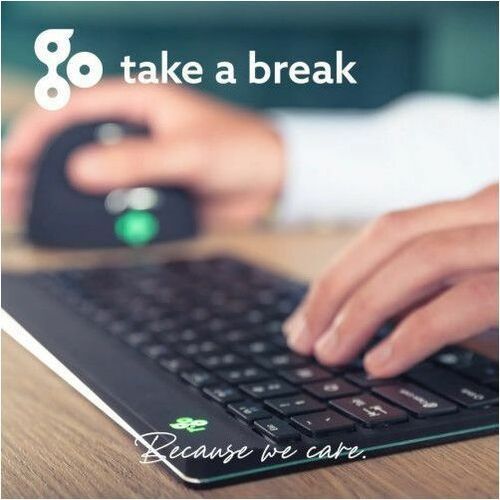 R-Go Compact Break Tastatur - Kompakt - Kabel Konnektivität - USB-Typ C Schnittstelle - Deutsch - QWERTZ Layout - Schwarz 