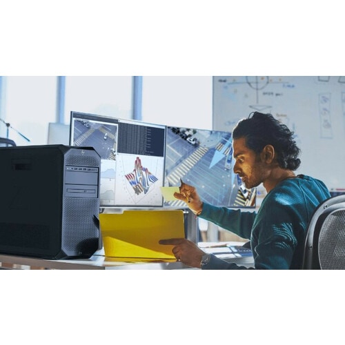 HP Z4 G5 Workstation - 1 Xeon w5-2445 - 64 GB - 1 TB SSD - Tower - Intel W790 Chip - Windows 11 Pro - Serial ATA/600 Contr