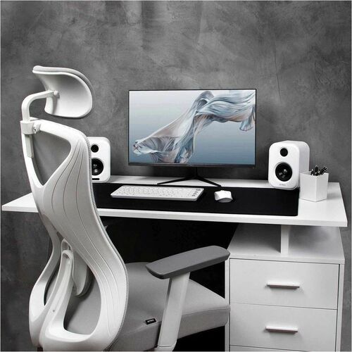 Silla de Oficina Acteck Floe Pro EC737 / Ergonómica + Ajuste lumbar + Reposa brazos fijo + Sistema de bloqueo / Reposa bra