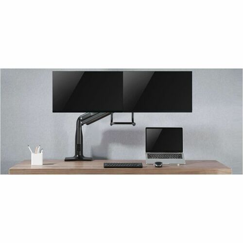 V7 Dual Monitor Heavy Duty Gas Spring Bar Mount