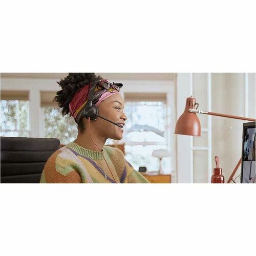 Cuffie Poly Blackwire C3225 Cavo Over-the-head Stereo - Nero - Microsoft Teams Certification - Binaural - Ear-cup - 32 Ohm