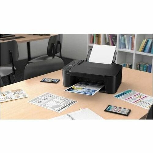 Canon PIXMA TS3750I Wired & Wireless Inkjet Multifunction Printer - Colour - Black - Cloud/Copier/Printer/Scanner - 4800 x