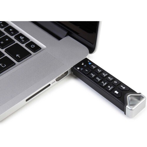 Lecteur flash iStorage datAshur PRO² - 16 Go - USB 3.2 (Gen 1) Type A - Noir - 256-bit AES - 168 Mo/s Read Speed - 116 Mo/