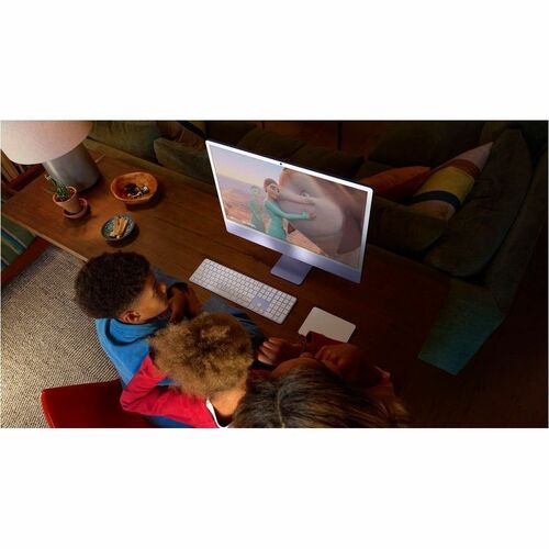 Computador Todo en Uno Apple iMac MWUU3E/A - Apple M4 - 16GB - 256GB SSD - 61cm (24") 4.5K - De Escritorio - Plata - Apple