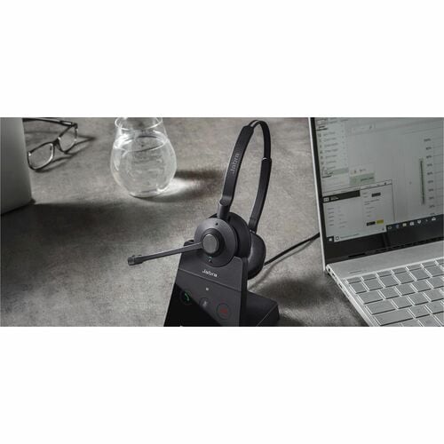 Casque (Oreillette) Jabra Engage 65 SE - Sans fil - Design Sur tête, Supra-auriculaire - Stéréo - Certification Microsoft 