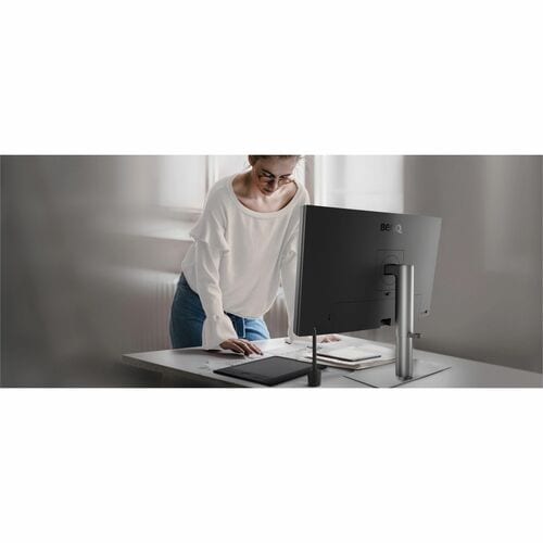 BenQ DesignVue PD2706U 27" (68.6 cm) Class 4K UHD LED Monitor - 16:9 - Dark Grey - 27" (68.6 cm) Viewable - In-plane Switc