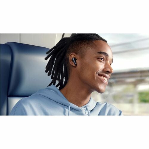 soundcore Liberty 4 True Wireless Earbud Stereo Earset - Black Velvet - Binaural - In-ear - Bluetooth - Noise Canceling