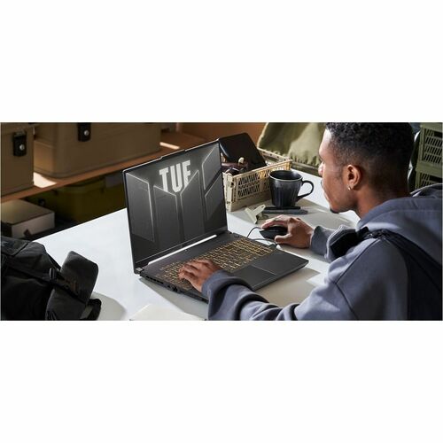 NB ASUS TUF Gaming F16 FX607VU 16In i7-13620H W11H 16 GB DDR5  512 GB SSD  1YW Gris T.V. IND NVIDIA GeForce RTX 4050
