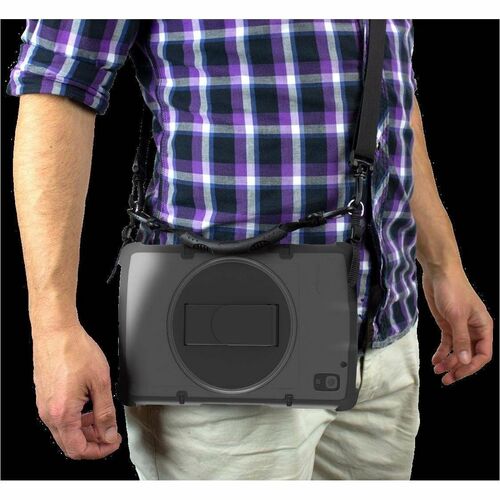 Zebra Rugged Carrying Case for 25.4 cm (10") Zebra ET40 Tablet - Polycarbonate Body - Hand Strap