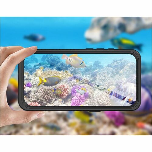 4smarts Stark Robust Tasche Apple iPhone 17 Smartphone - Transparent, Schwarz - Gummi, Polycarbonat Körper - Wasserdicht, 