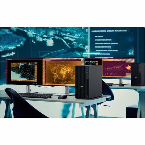 Dell Pro QCT1255 Desktop Computer - AMD Ryzen 5 8500G - 16 GB - 512 GB PCI Express NVMe 4.0 SSD - Tower - AMD Chip - Windo