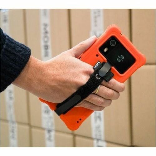 Sacoche de transport MOBILIS PROTECH Durci Zebra Terminal Portable - Orange - Résistant aux chocs, Résistant aux chocs, Ré