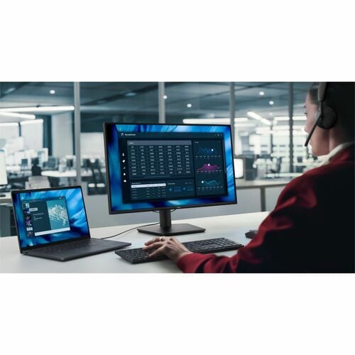 Dell Pro E2726DS 27 Zoll Klasse WQHD LED-Monitor - 16:9 Format - Schwarz - 68,6 cm (27 Zoll) Viewable - IPS-Technologie (I