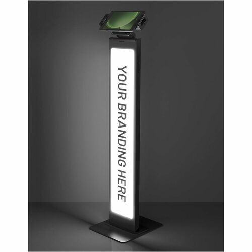 Compulocks 140BUCLXB Tablet PC Stand - 7.6 cm Height x 33 cm Width - Floor Stand - ABS Plastic, Steel - Black - For Tablet