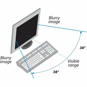 Kantek LCD Protect Privacy/Anti-Glare Filter Silver - For 22" WidescreenMonitor - Scratch Resistant - Anti-glare - 1 Each