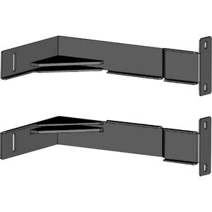APC by Schneider Electric Mounting Bracket - Black - 2