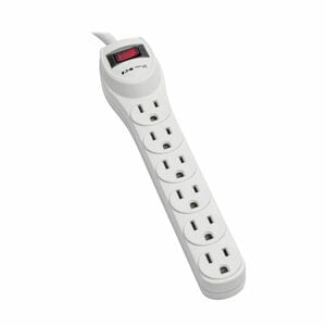 Eaton Tripp Lite Series Protect It! 6-Outlet Home Computer Surge Protector, 2 ft. (0.61 m) Cord, 180 Joules - 6 x NEMA 5-1