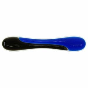 Kensington Duo Gel 62397 Wrist Rest - 10.3 mm x 479.4 mm x 88.9 mm Dimension - Black & Blue - 1 Each