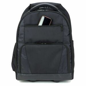 Targus TSB700EU Carrying Case (Rolling Backpack) for 38.1 cm (15") to 39.6 cm (15.6") Notebook - Black - Polyester Body - 