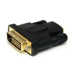 StarTech.com HDMIÂ® to DVI-D Video Cable Adapter - F/M - 1 x HDMI Female Digital Audio/Video - 1 x DVI-D Male Digital Vide