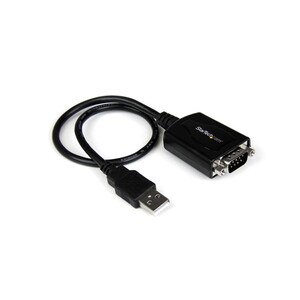 StarTech.com USB to Serial Adapter - Prolific PL-2303 - COM Port Retention - USB to RS232 Adapter Cable - USB Serial - Add