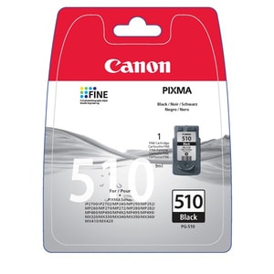 Canon PG-510 Original Inkjet Ink Cartridge - Black - 1 Pack - 219 Pages