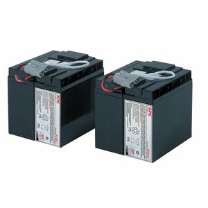 APC RBC55 Akku-Einheit - 17000 mAh - 12 V Gleichstrom - Bleisäure - Ventilgeregelt - Hot-Swap - 3 Jahr(e) Mindest-Batterie
