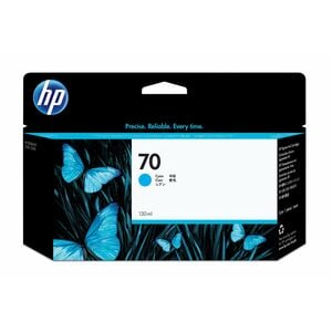 HP 70 (C9452A) Tintenstrahl Tintenpatrone - Cyan - Original - Einzelpackung - 1 Each - 130 mL