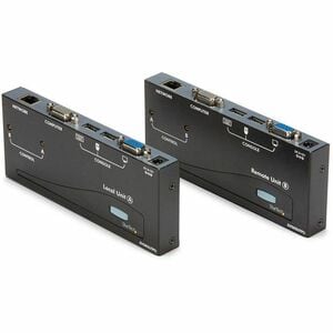 StarTech USB VGA KVM Console Extender over CAT5 UTP (500 ft), TAA - Operate a USB & VGA KVM or PC up to 500ft away as if i