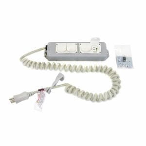 Ergotron Medical-Grade Power Strip - NEMA 5-15P - 4 x NEMA 5-15R - 15 A Current - 120 V AC Voltage