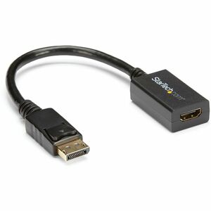 StarTech.com DisplayPort to VGA Adapter 1920x1200 Active DP to VGA Video Converter Plug and Play DP to VGA Connector (DP2V