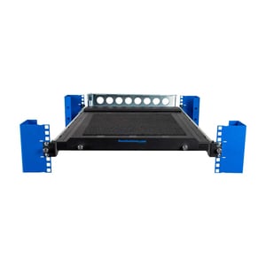 Rack Solutions 1U 115 Sliding Equipment Shelf 27in Depth with Cable Management Arm - 19" 1U