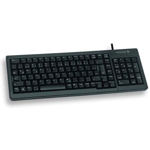 Clavier CHERRY G84-5200 - Câble Connectivité - USB, PSX 2 Interface - Français - AZERTY Disposition - Noir - 104 Touche(s)
