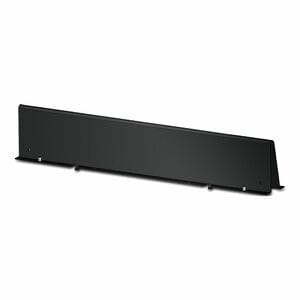 APC AR8172BLK Cable Organizer - Black - Cable Manager - 0U Rack Height