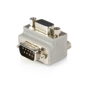 StarTech.com Serial adapter cable - Type 2 - right angle DB9 (m) -DB9 (f) - Serial ATA - Add space for your DB9 serial por