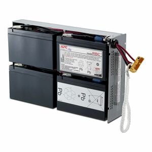 APC Unidade da bateria - 12 V DC - Chumbo-ácido - Manutenção gratuita - Substituível em funcionamento (Hot-swap) - 3 Ano D
