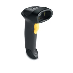 Zebra Symbol LS2208 Rugged Retail, Education Handheld Barcode Scanner - Cable Connectivity - Twilight Black - USB Cable In