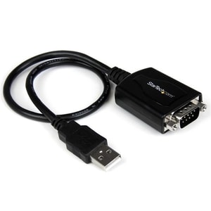 CABLE 0.3M USB A SERIE RS232 DB9 RETENCION COM SERIAL PRO IN