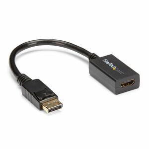 StarTech.com DisplayPort to HDMI Adapter â€" 1920x1200 - HDMI Video Converter - Latching DP Connector â€" Monitor to HDMI 