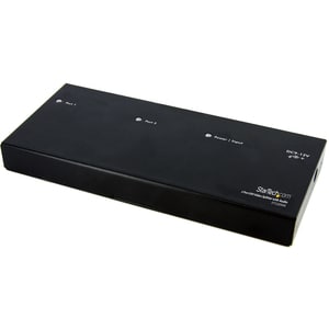 StarTech.com 2 Port DVI Video Splitter with Audio - 1 x DVI-I (Dual-Link) Video In