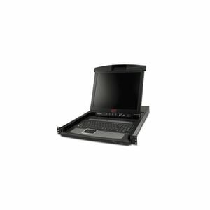 APC AP5816 LCD Rack Console KVM Switch - Black - TAA Compliant - 16 Computer(s) - 43.2 cm (17") LCDPS/2 PortUSB - Keyboard