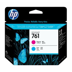 HP 761 (CH646A) Tintenstrahl Druckkopf - Cyan, Cyan - Original - Einzelpackung - 1 Each